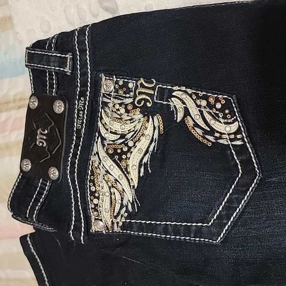 Miss Me Women's Dark Blue Jeans - Picture 5 of 10